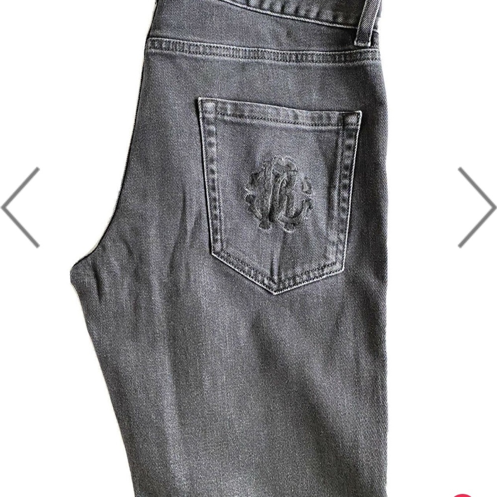 NWT Roberto Cavalli Men’s Gray Slim Fit Jeans